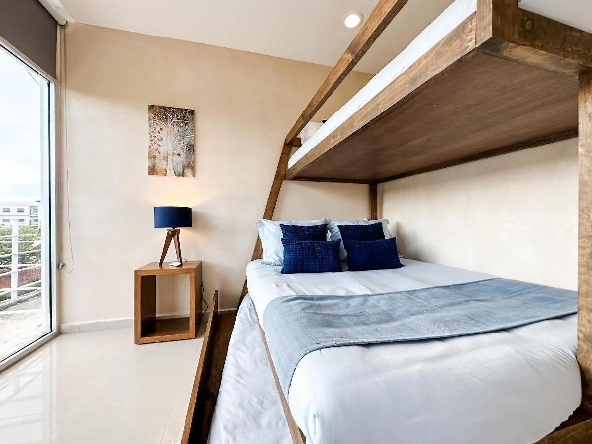 公寓 Azulb15 3 Bedroom Playacar Phase II 普拉亚卡门