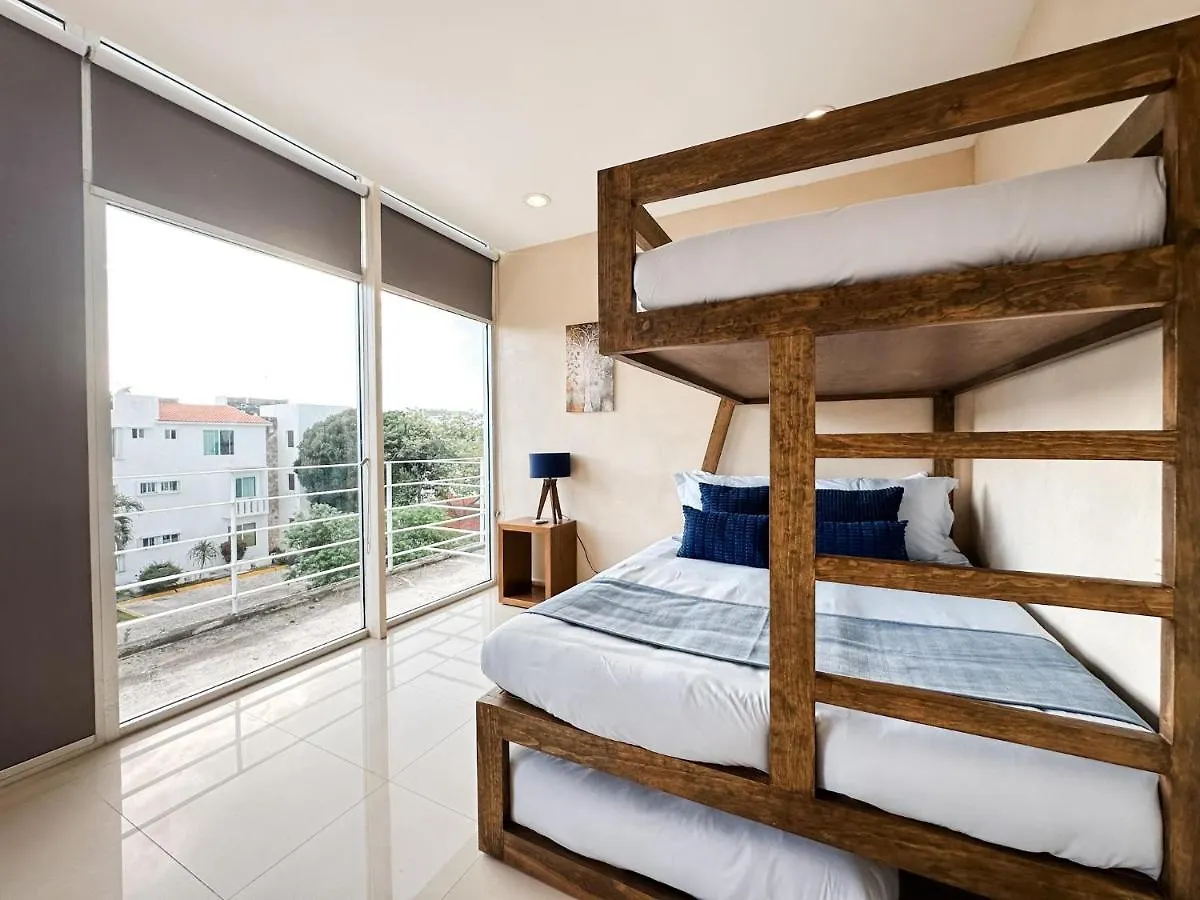 Apartment Azulb15 3 Bedroom Playacar Phase II Playa del Carmen